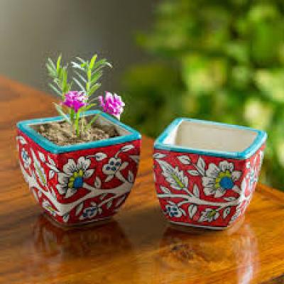 Rangriti Floral Handcrafted Planter
